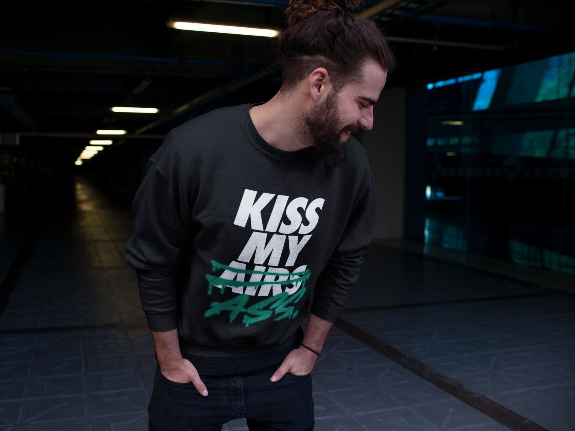 Jordan 13 Lucky Green Shirt To Match Jordans Kiss My Ass Sneaker Tees Jordan 13 Lucky Green Drip Gear Zone Sneaker Matching Clothing Unisex Shirts