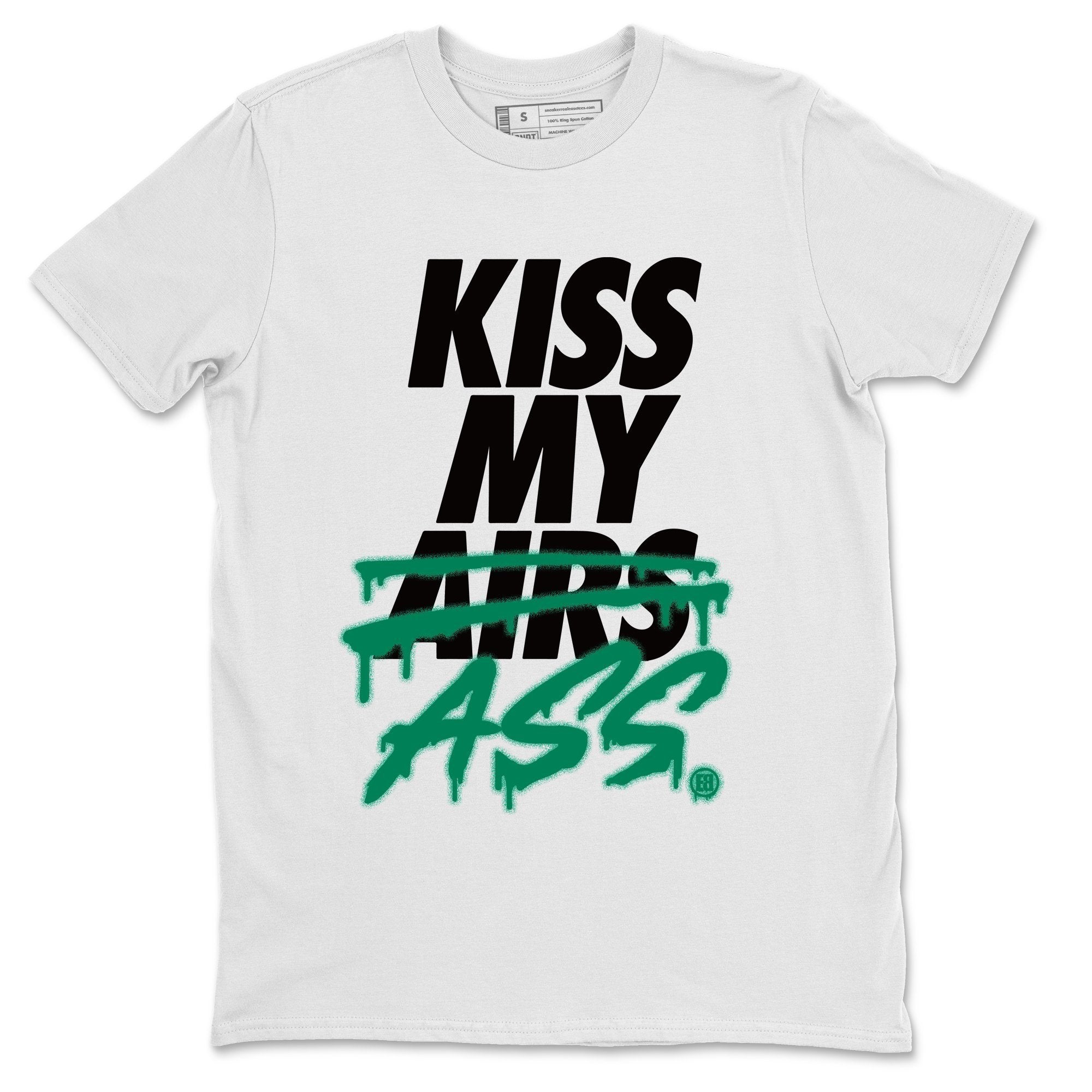 Jordan 13 Lucky Green Shirt To Match Jordans Kiss My Ass Sneaker Tees Jordan 13 Lucky Green Drip Gear Zone Sneaker Matching Clothing Unisex Shirts