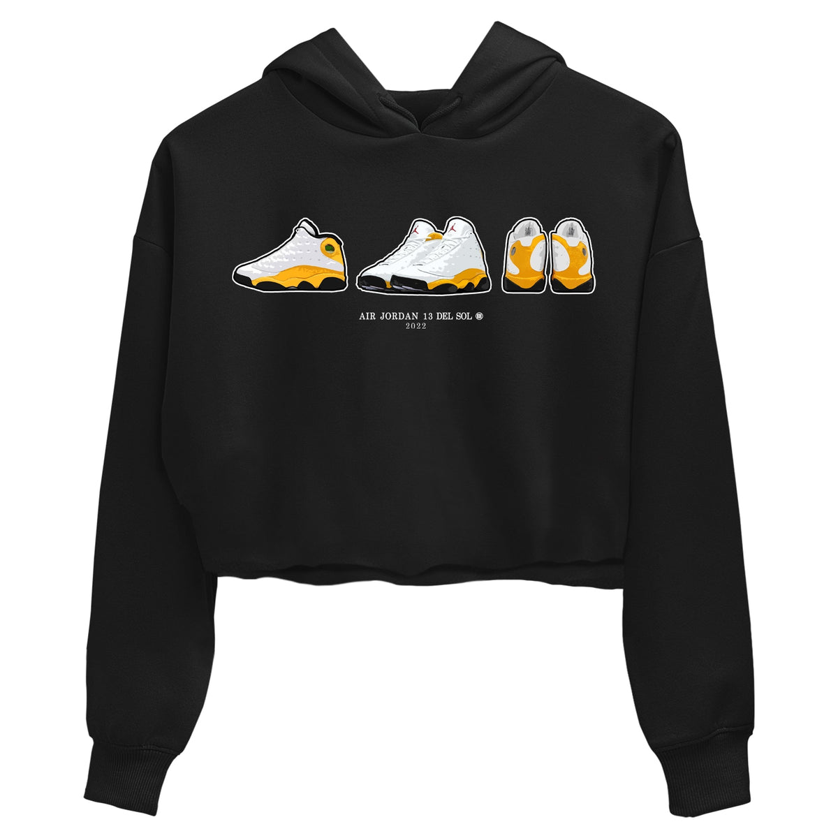 Jordan 13 Del Sol Sneaker Matching T-Shirt Air Jordan 13 Prelude Sneaker Tees Jordan 13 Del Sol Sneaker Release Tees Women's Shirts