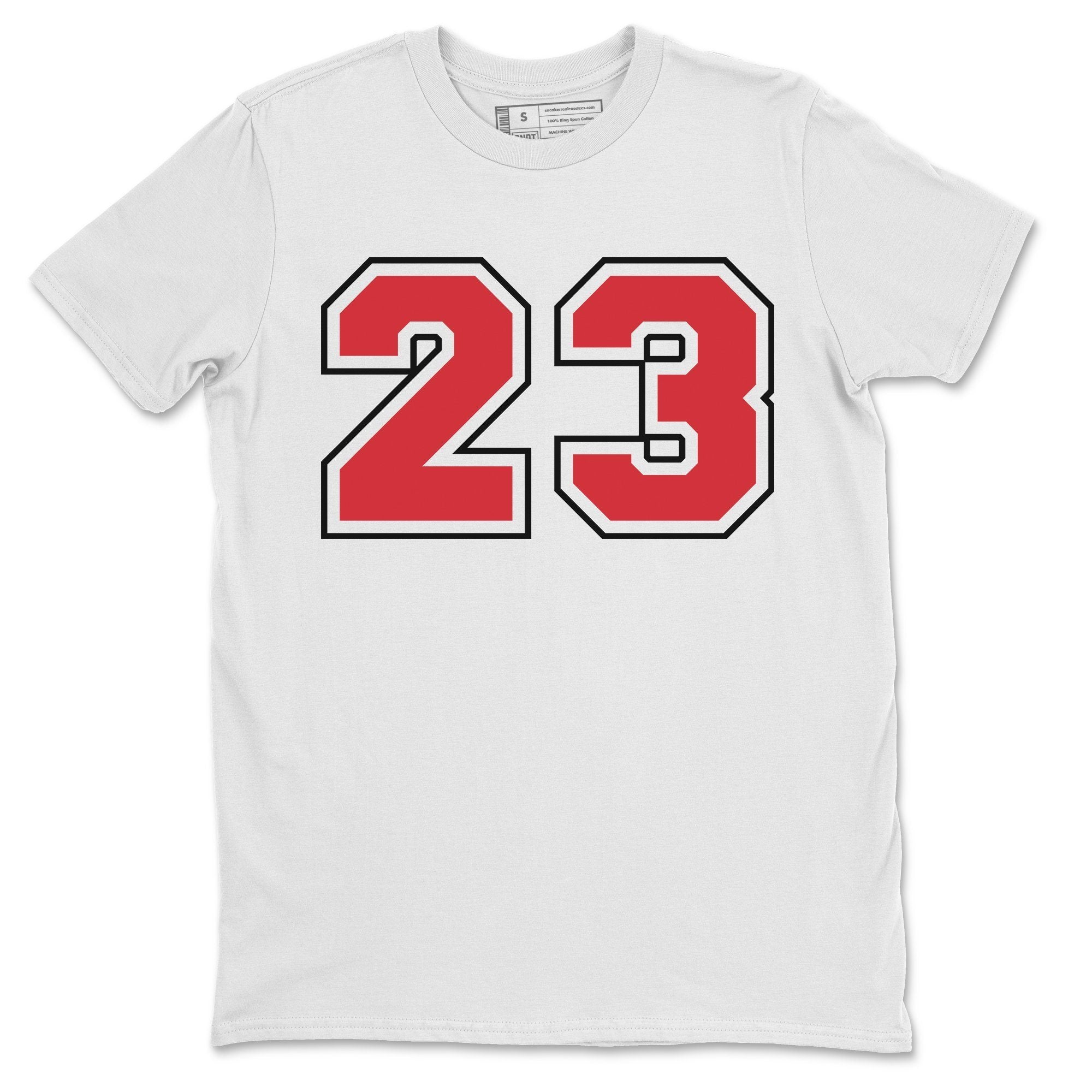 Jordan 14 Gym Red Sneaker Matching T-Shirt 23 Sneaker Tees Jordan 14 Gym Red Sneaker Release Tees Crew Neck Tees