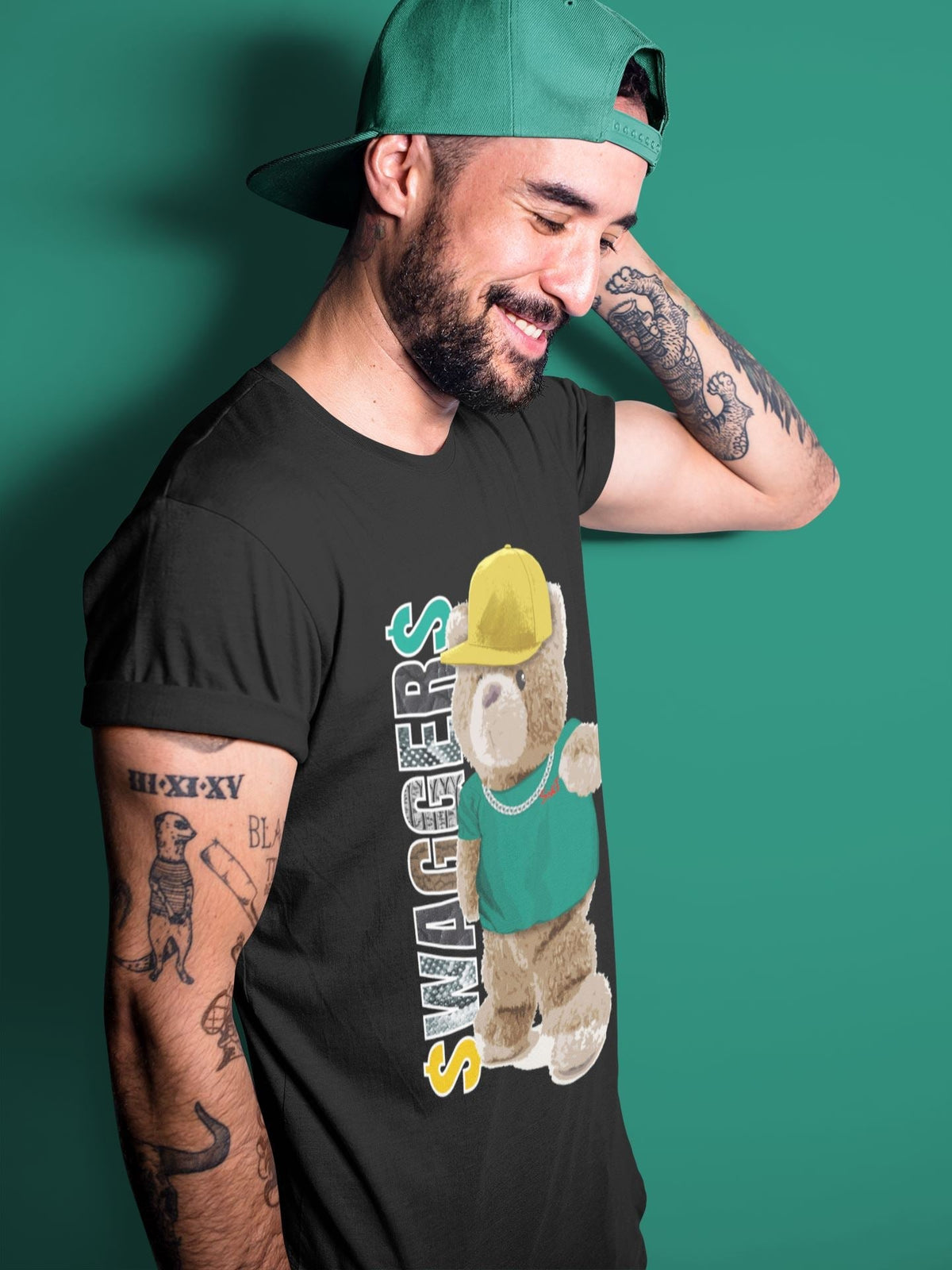 Jordan 3 Animal Instinct 2.0 Sneaker Matching T-Shirt Bear Swaggers Sneaker Tees Jordan 3 Animal Instinct 2.0 Sneaker Release Tees Crew Neck Tees