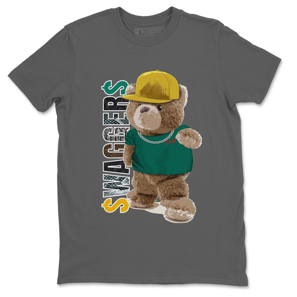 Jordan 3 Animal Instinct 2.0 Sneaker Matching T-Shirt Bear Swaggers Sneaker Tees Jordan 3 Animal Instinct 2.0 Sneaker Release Tees Crew Neck Tees