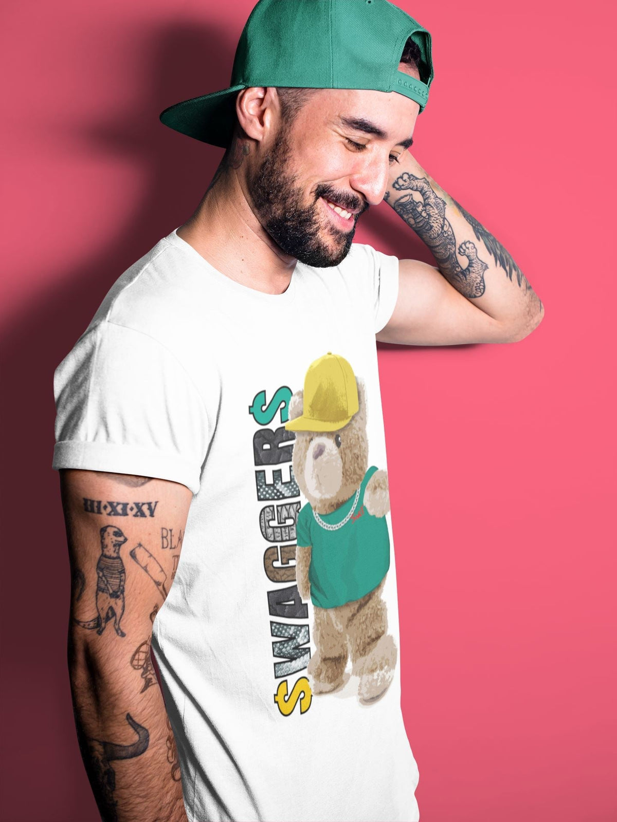 Jordan 3 Animal Instinct 2.0 Sneaker Matching T-Shirt Bear Swaggers Sneaker Tees Jordan 3 Animal Instinct 2.0 Sneaker Release Tees Crew Neck Tees