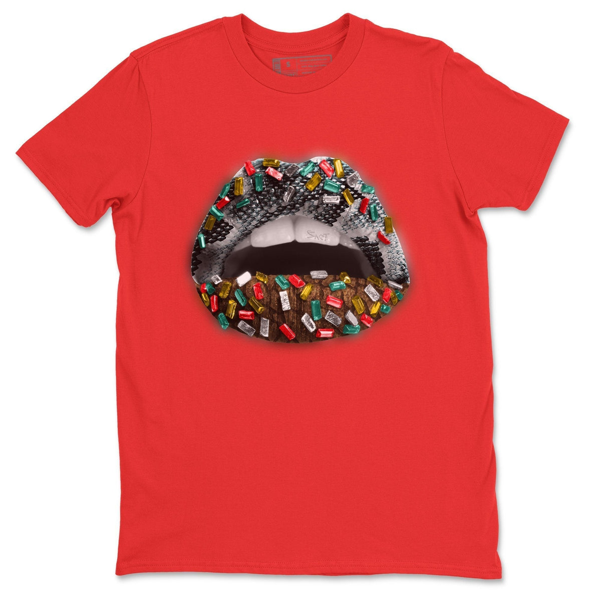 Jordan 3 Animal Instinct 2.0 Sneaker Matching T-Shirt Lips Jewel Sneaker Tees Jordan 3 Animal Instinct 2.0 Sneaker Release Tees Crew Neck Tees
