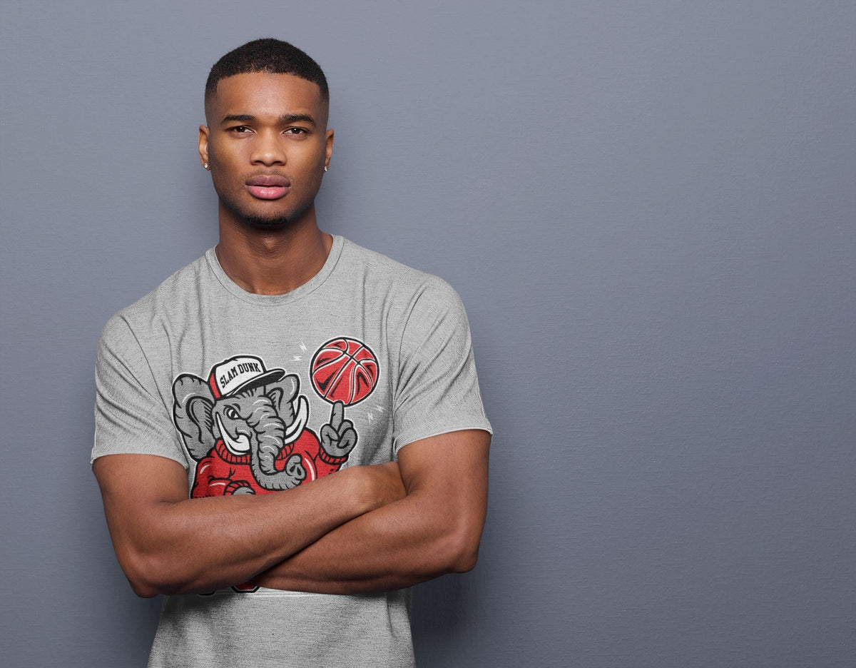 Jordan 3 Fire Red Sneaker Matching T-Shirt Elephant Sneaker Tees Jordan 3 Fire Red Sneaker Release Tees Crew Neck Tees