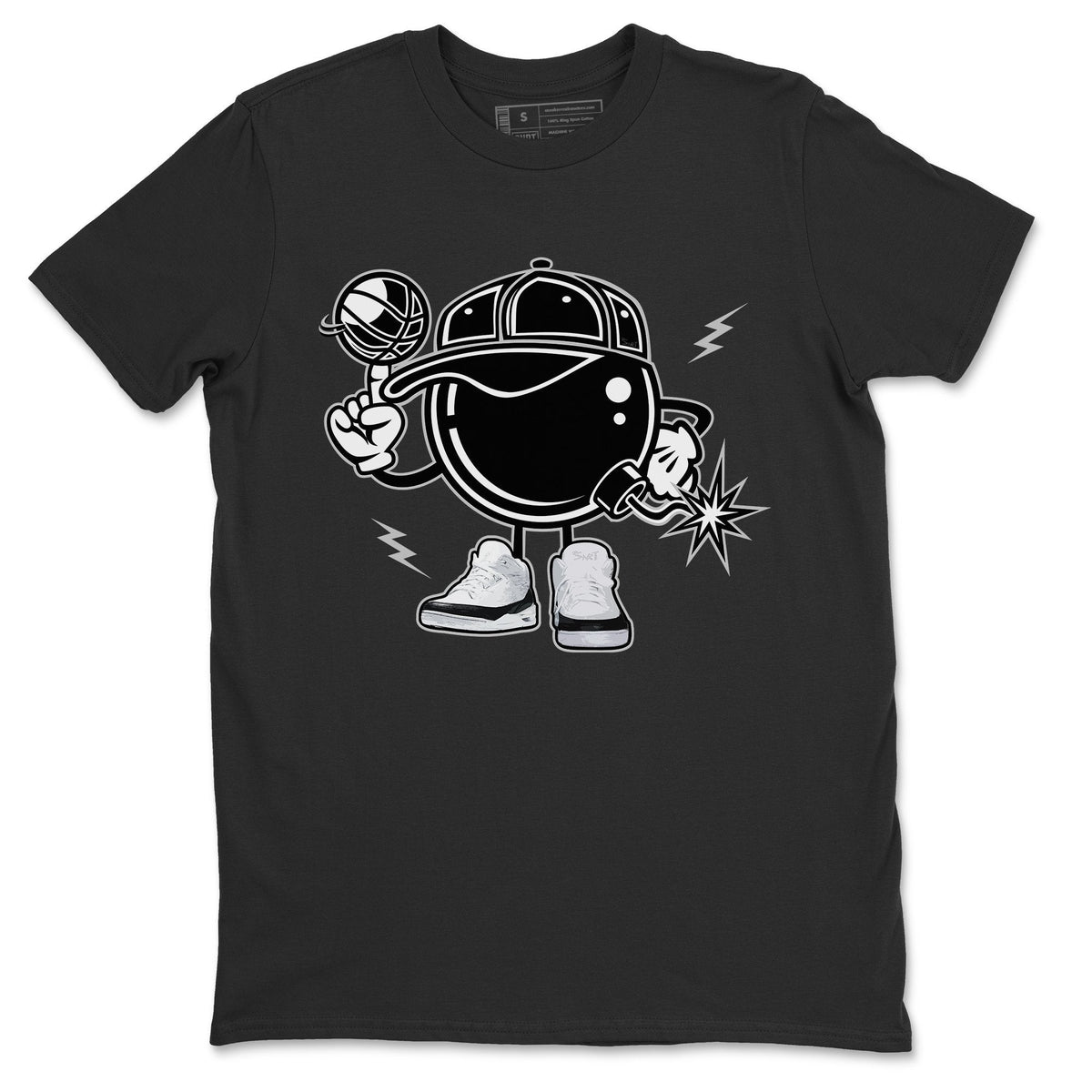 Jordan 3 Fragment Sneaker Matching T-Shirt Basket Bombers Sneaker Tees Jordan 3 Fragment Sneaker Release Tees Crew Neck Tees