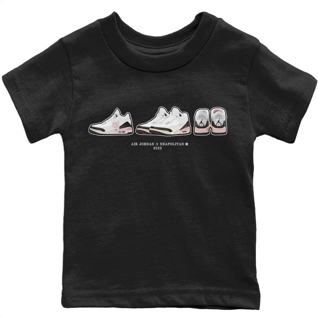 Jordan 3 Atmosphere Sneaker Matching T-Shirt Air Jordan 3 Prelude Sneaker Tees Jordan 3 Atmosphere Sneaker Release Tees Kids Shirts