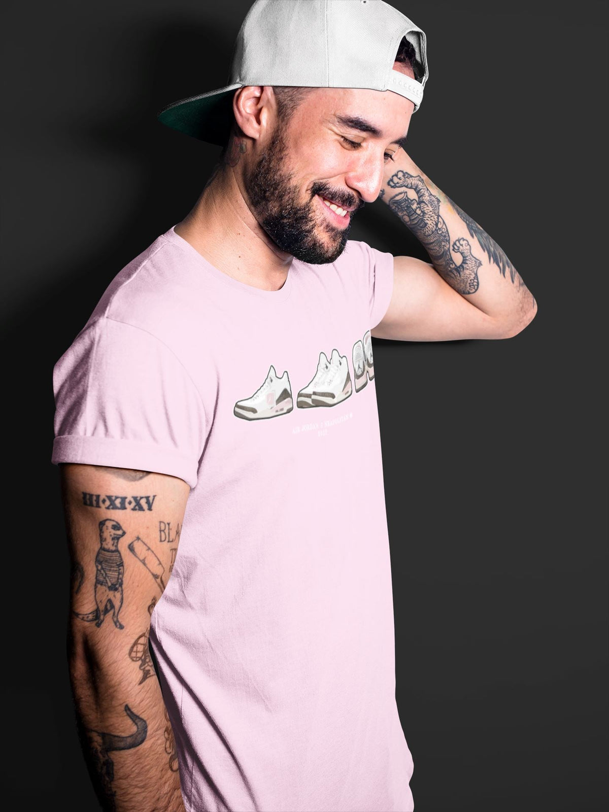 Jordan 3 Atmosphere Sneaker Matching T-Shirt Air Jordan 3 Prelude Sneaker Tees Jordan 3 Atmosphere Sneaker Release Tees Crew Neck Tees