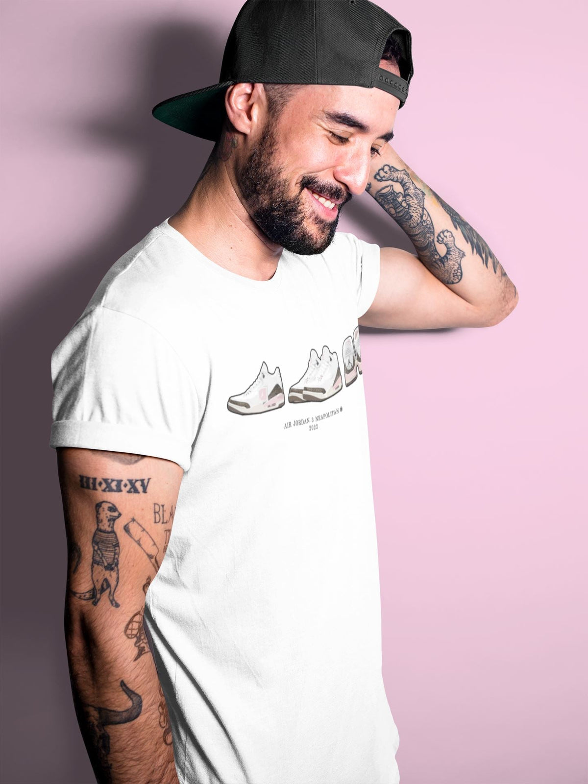 Jordan 3 Atmosphere Sneaker Matching T-Shirt Air Jordan 3 Prelude Sneaker Tees Jordan 3 Atmosphere Sneaker Release Tees Crew Neck Tees