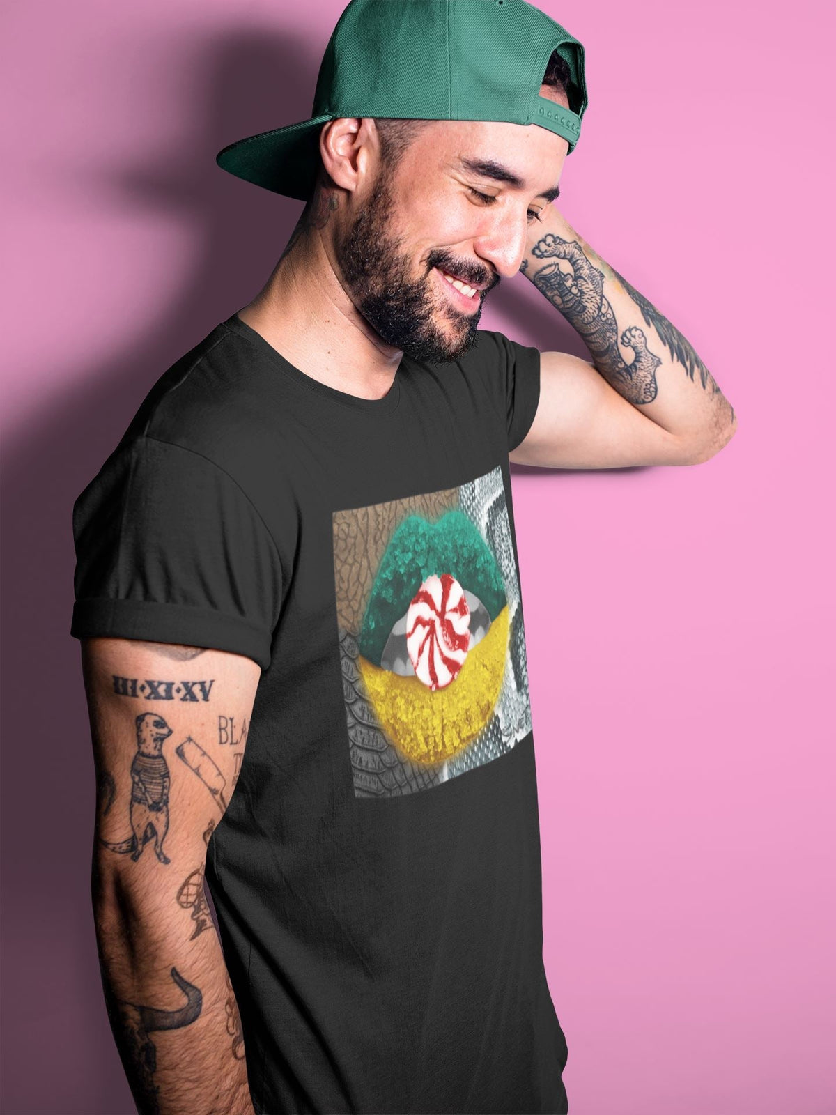 Jordan 3 Animal Instinct 2.0 Sneaker Matching T-Shirt Lips Candy Sneaker Tees Jordan 3 Animal Instinct 2.0 Sneaker Release Tees Crew Neck Tees