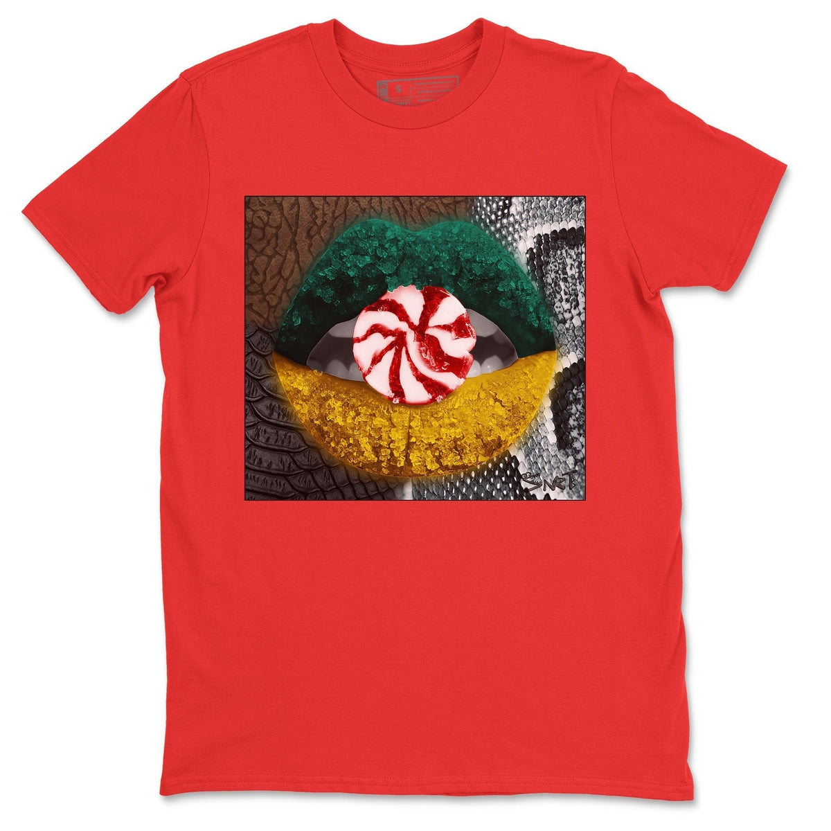 Jordan 3 Animal Instinct 2.0 Sneaker Matching T-Shirt Lips Candy Sneaker Tees Jordan 3 Animal Instinct 2.0 Sneaker Release Tees Crew Neck Tees