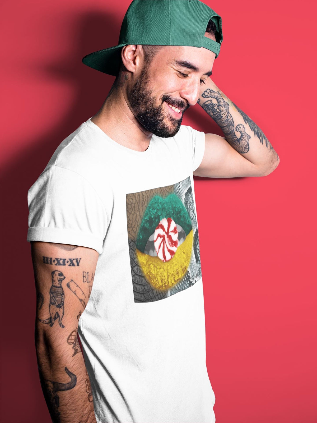 Jordan 3 Animal Instinct 2.0 Sneaker Matching T-Shirt Lips Candy Sneaker Tees Jordan 3 Animal Instinct 2.0 Sneaker Release Tees Crew Neck Tees