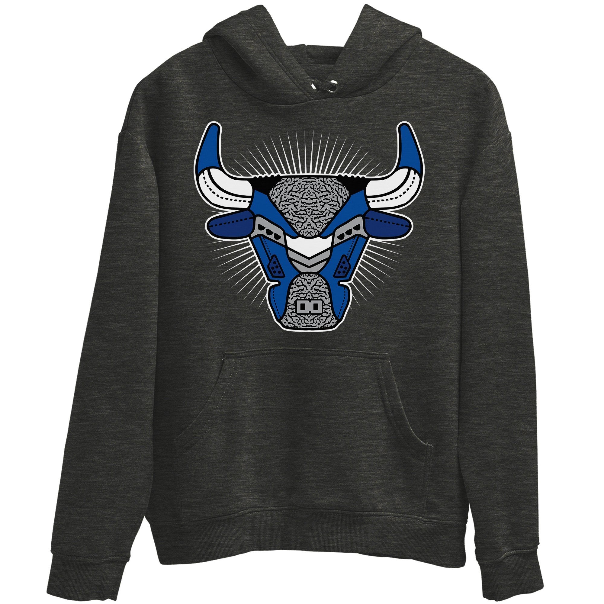 Jordan 3 Varsity Royal Shirt To Match Jordans Bull Head Sneaker Tees Jordan 3 Varsity Royal Drip Gear Zone Sneaker Matching Clothing Unisex Shirts