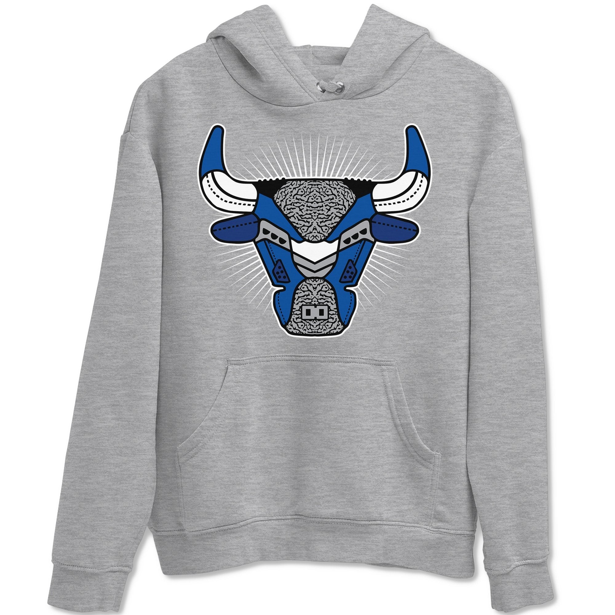 Jordan 3 Varsity Royal Shirt To Match Jordans Bull Head Sneaker Tees Jordan 3 Varsity Royal Drip Gear Zone Sneaker Matching Clothing Unisex Shirts