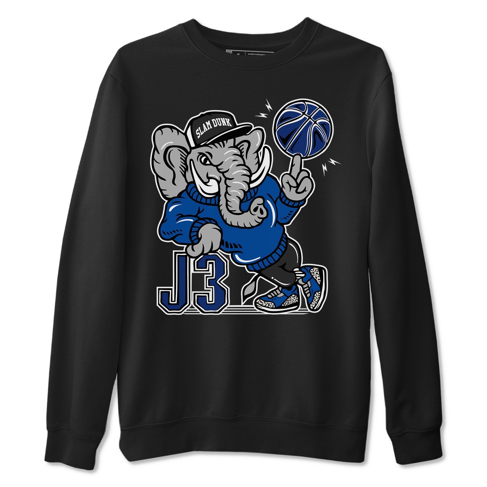 Jordan 3 Varsity Royal Shirt To Match Jordans Elephant Sneaker Tees Jordan 3 Varsity Royal Drip Gear Zone Sneaker Matching Clothing Unisex Shirts