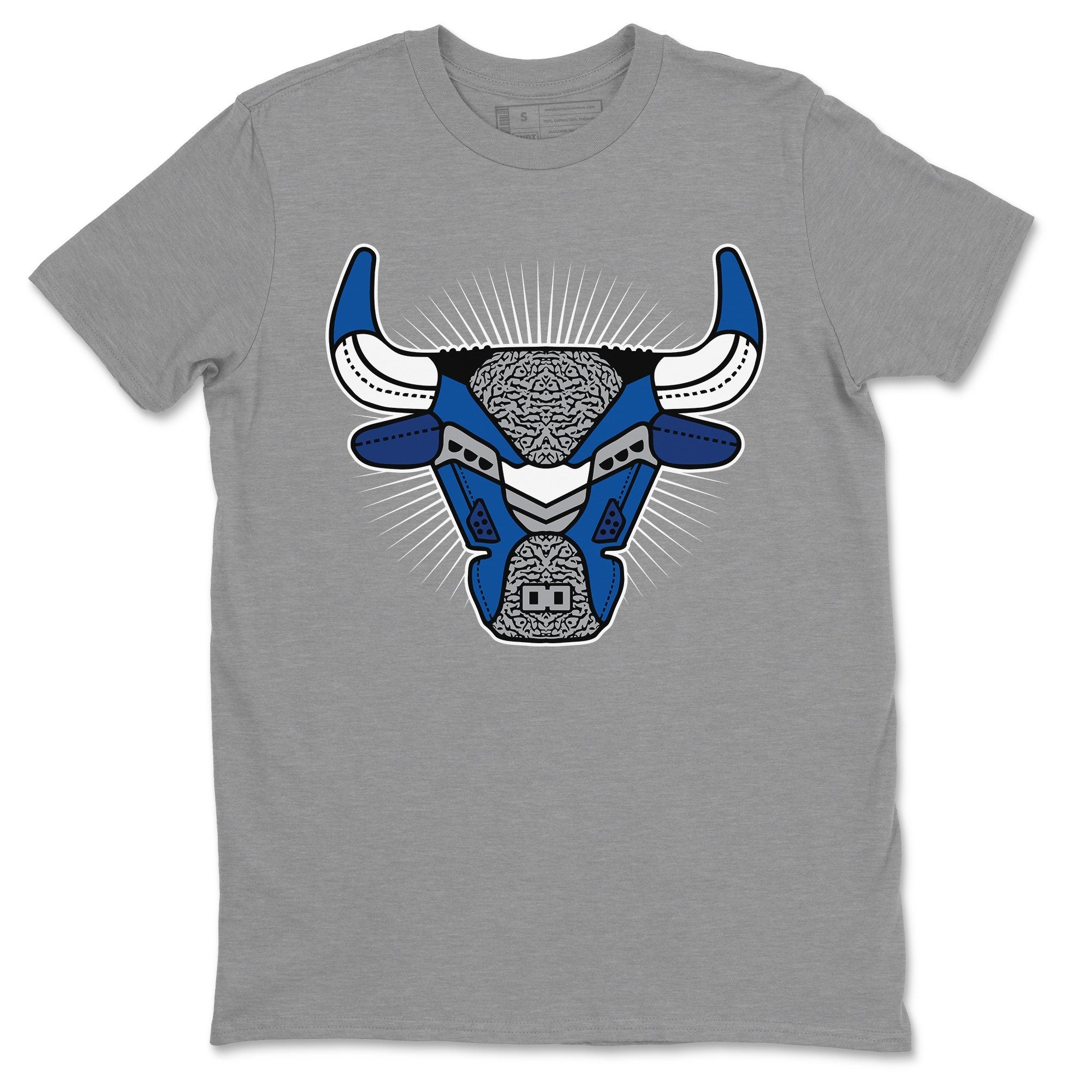 Jordan 3 Varsity Royal Shirt To Match Jordans Bull Head Sneaker Tees Jordan 3 Varsity Royal Drip Gear Zone Sneaker Matching Clothing Unisex Shirts