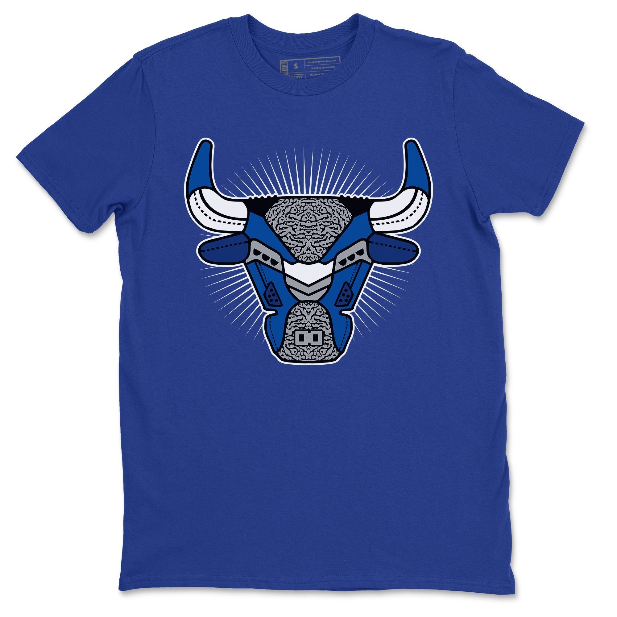 Jordan 3 Varsity Royal Shirt To Match Jordans Bull Head Sneaker Tees Jordan 3 Varsity Royal Drip Gear Zone Sneaker Matching Clothing Unisex Shirts