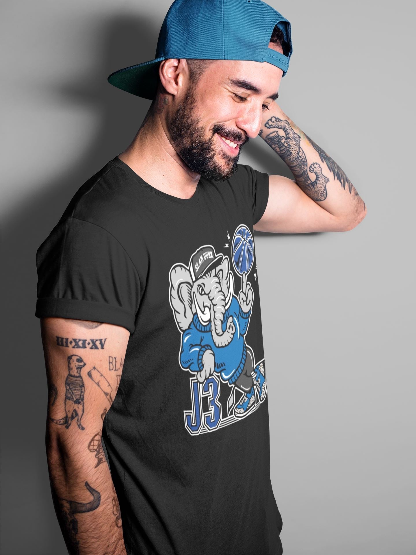 Jordan 3 Varsity Royal Shirt To Match Jordans Elephant Sneaker Tees Jordan 3 Varsity Royal Drip Gear Zone Sneaker Matching Clothing Unisex Shirts