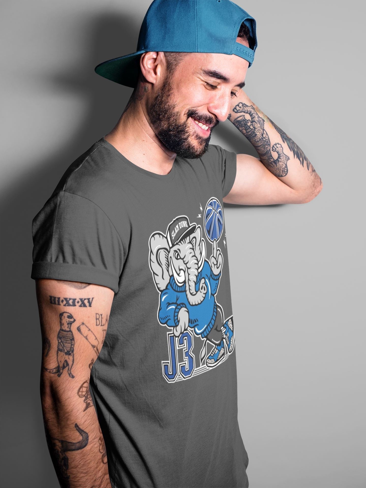 Jordan 3 Varsity Royal Shirt To Match Jordans Elephant Sneaker Tees Jordan 3 Varsity Royal Drip Gear Zone Sneaker Matching Clothing Unisex Shirts