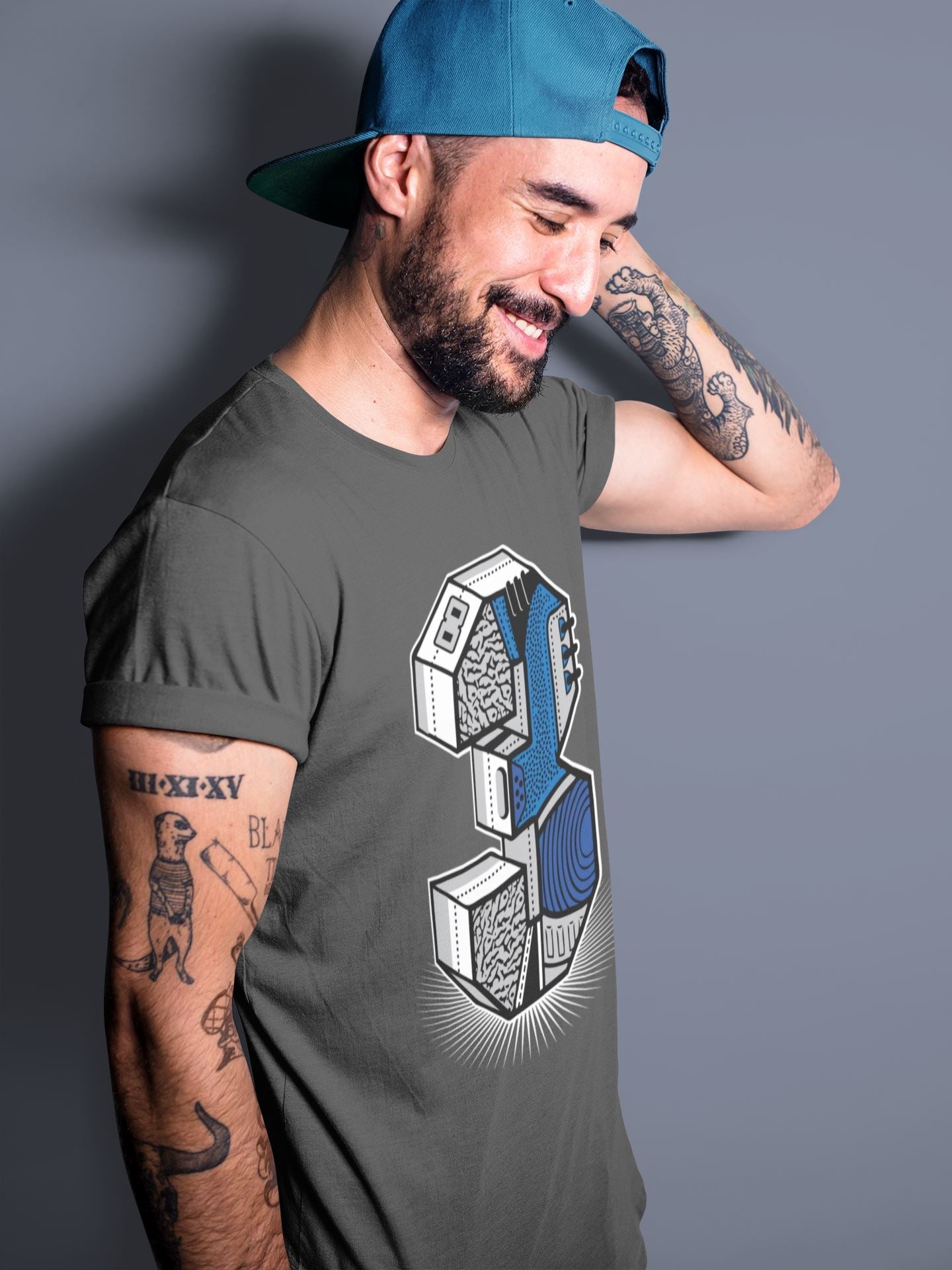 Jordan 3 Varsity Royal Shirt To Match Jordans Three Statue Sneaker Tees Jordan 3 Varsity Royal Drip Gear Zone Sneaker Matching Clothing Unisex Shirts