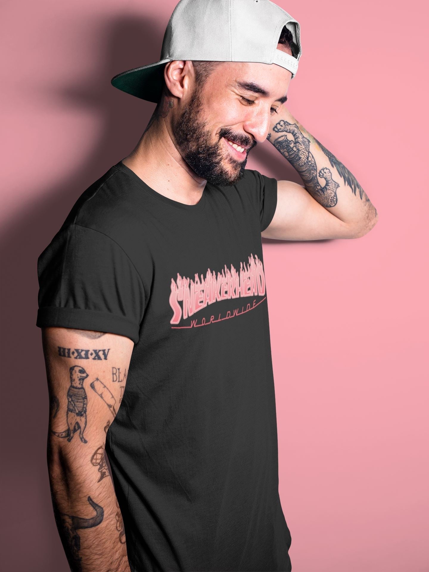 Jordan 3 Rust Pink Sneaker Tees Drip Gear Zone Fire Sneakerhead Sneaker Tees Jordan 3 Rust Pink Shirt Unisex Shirts