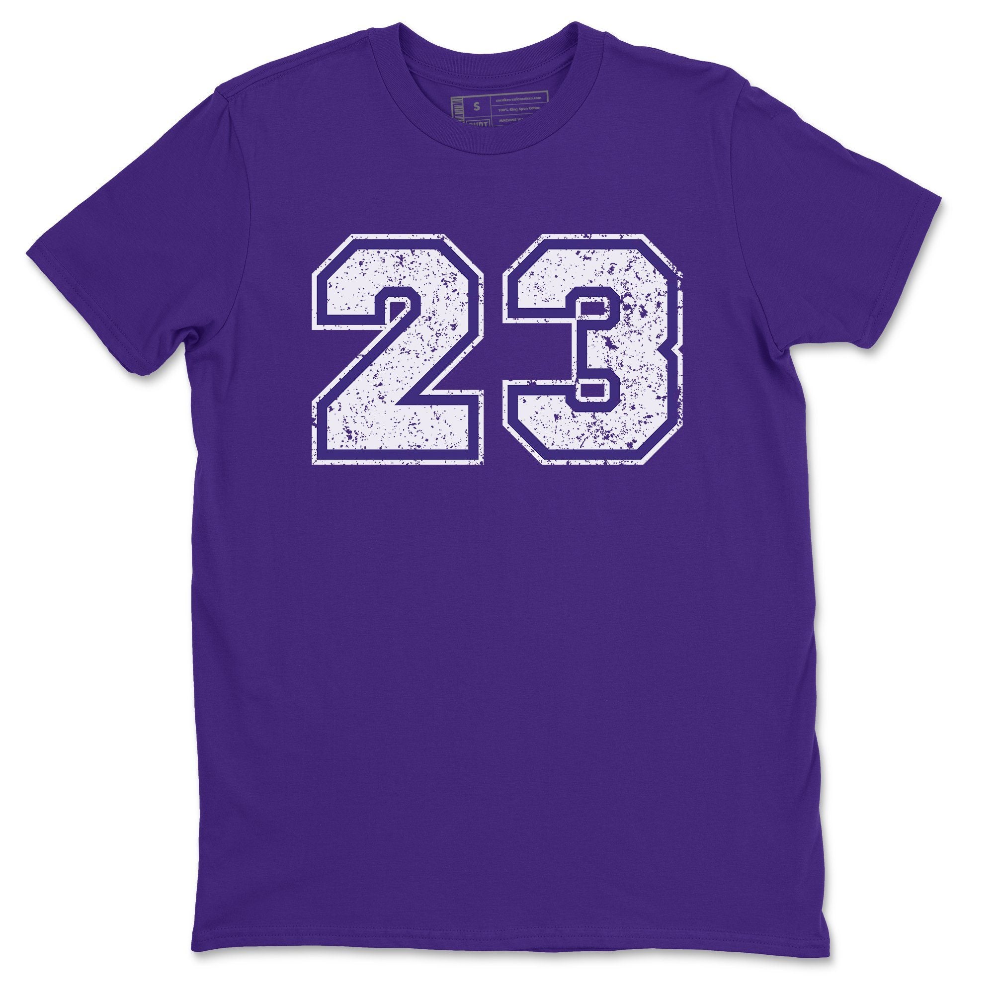 Jordan 4 Court Purple Sneaker Matching T-Shirt 23 Sneaker Tees Jordan 4 Court Purple Sneaker Release Tees Crew Neck Tees