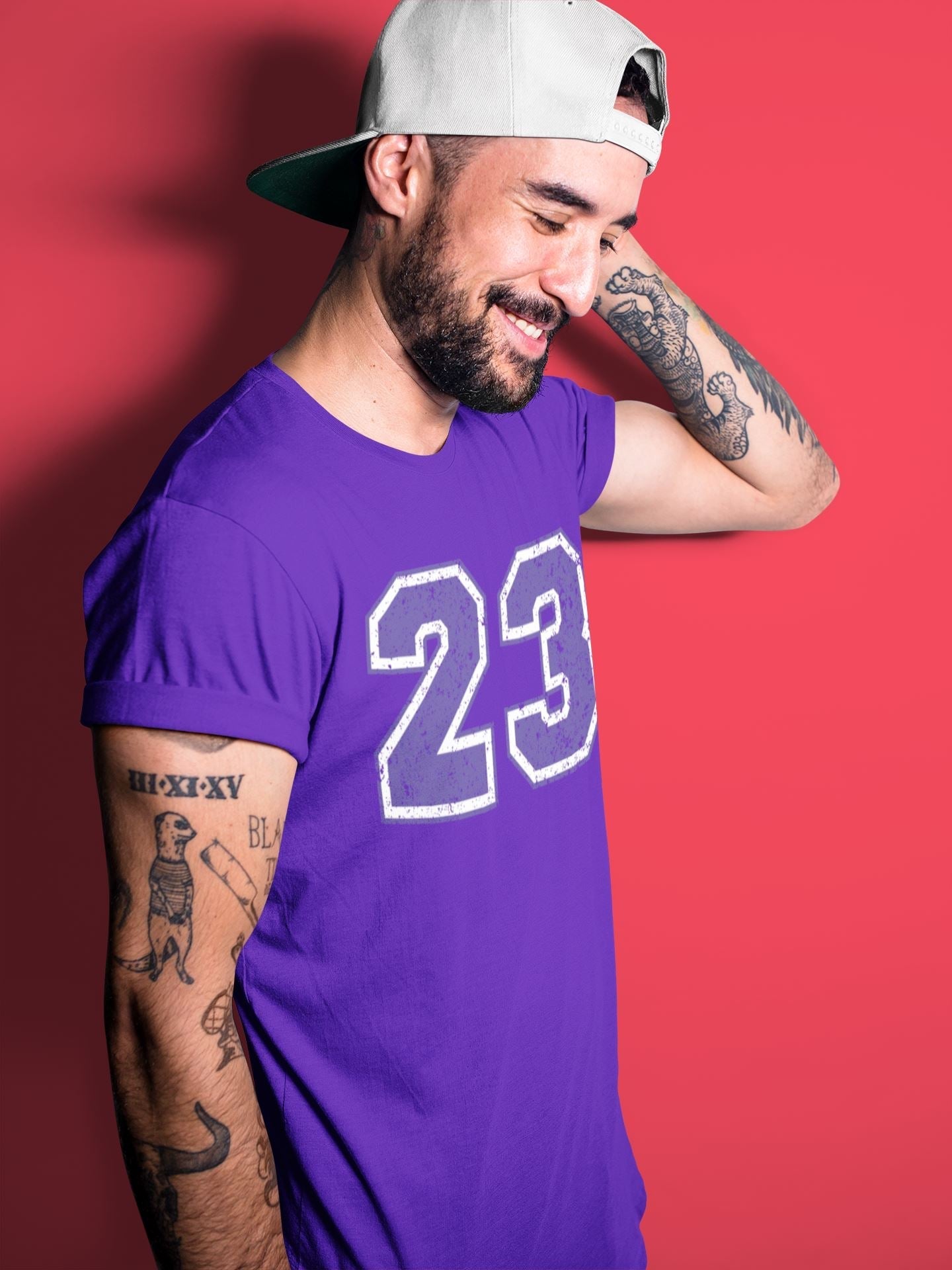 Jordan 4 Court Purple Sneaker Matching T-Shirt 23 Sneaker Tees Jordan 4 Court Purple Sneaker Release Tees Crew Neck Tees