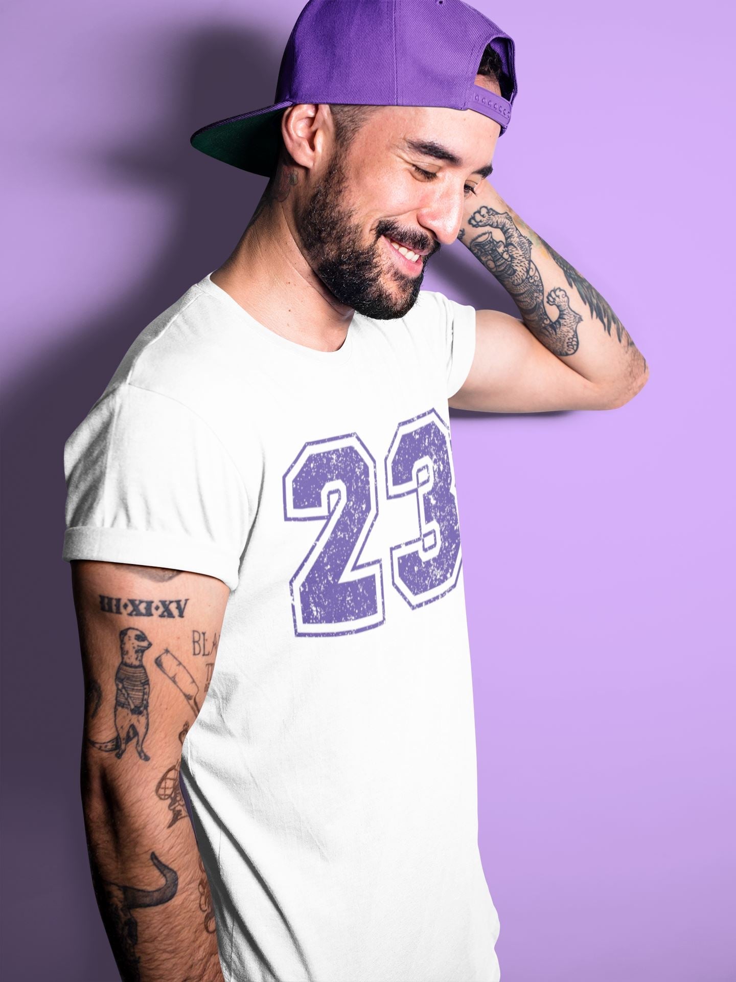 Jordan 4 Court Purple Sneaker Matching T-Shirt 23 Sneaker Tees Jordan 4 Court Purple Sneaker Release Tees Crew Neck Tees