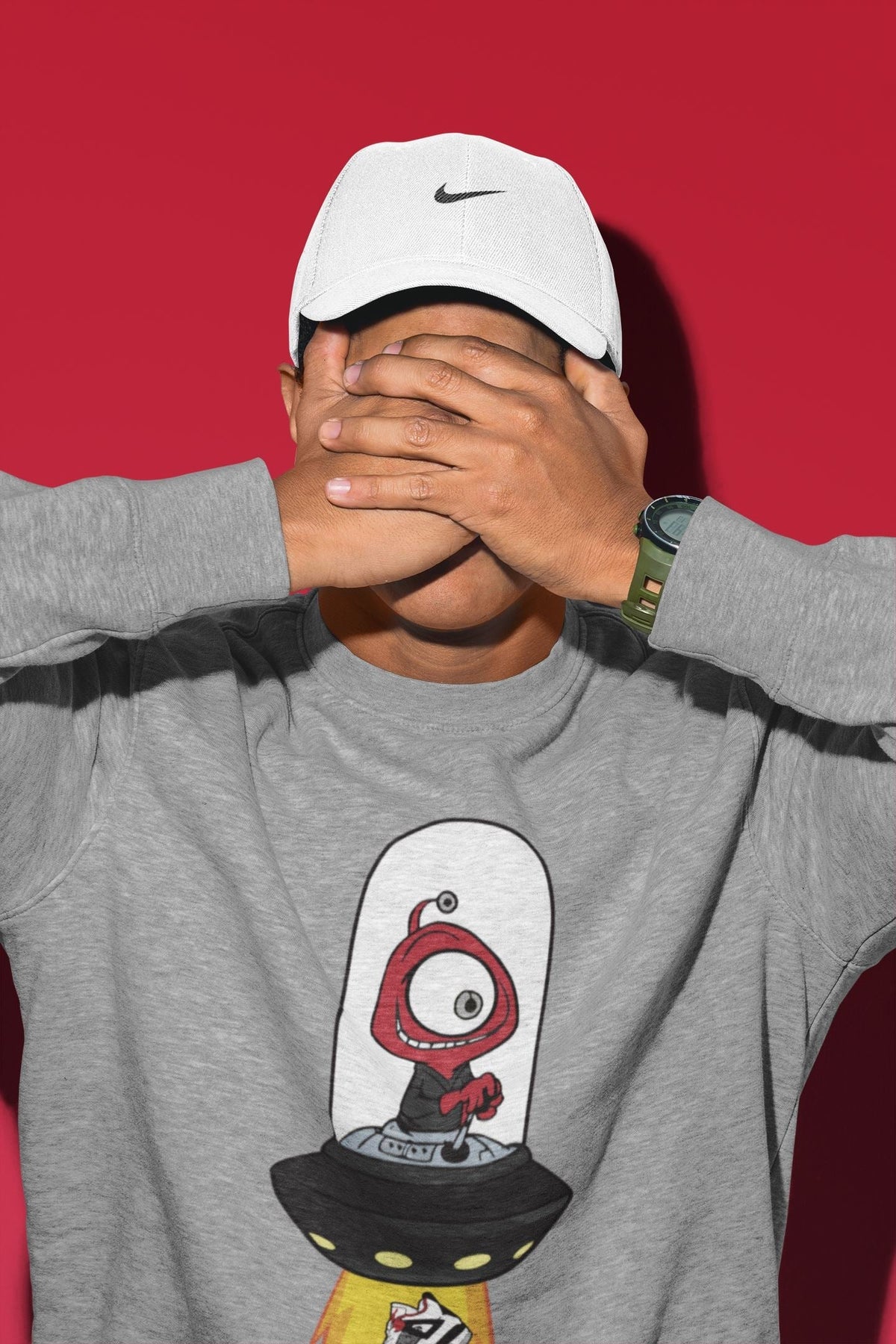 Jordan 4 Fire Red Shirt To Match Jordans Alien Sneaker Tees Jordan 4 Fire Red Drip Gear Zone Sneaker Matching Clothing Unisex Shirts