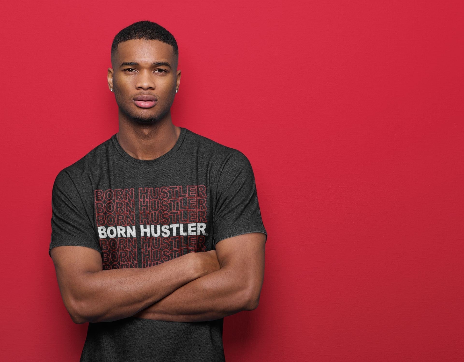 Jordan 4 Fire Red Shirt To Match Jordans Born Hustler Sneaker Tees Jordan 4 Fire Red Drip Gear Zone Sneaker Matching Clothing Unisex Shirts