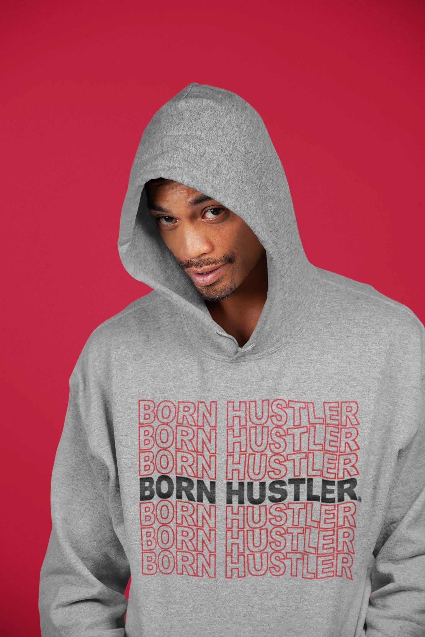 Jordan 4 Fire Red Shirt To Match Jordans Born Hustler Sneaker Tees Jordan 4 Fire Red Drip Gear Zone Sneaker Matching Clothing Unisex Shirts