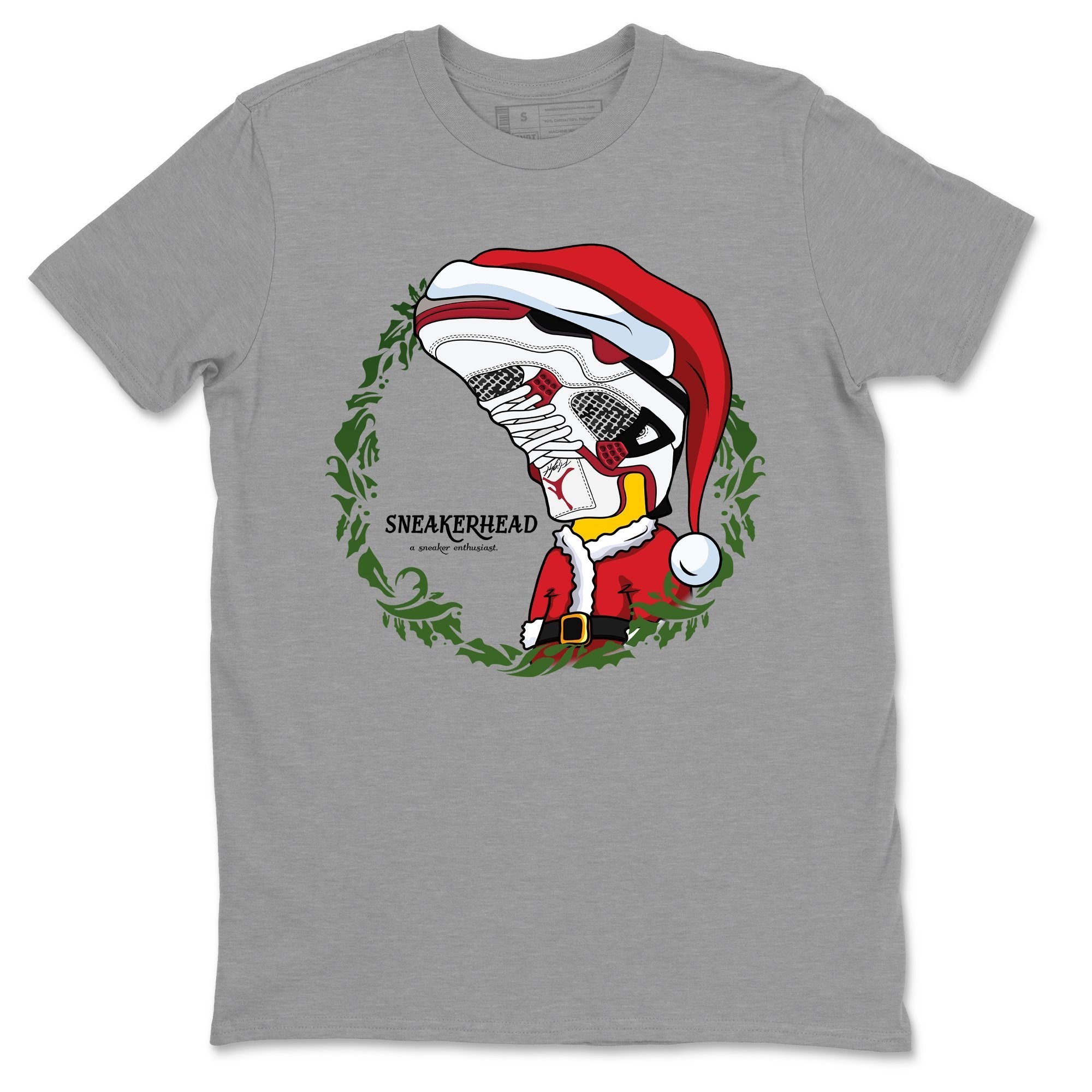 Jordan 4 Fire Red Shirt To Match Jordans Christmas Sneakerhead Sneaker Tees Jordan 4 Fire Red Drip Gear Zone Sneaker Matching Clothing Unisex Shirts