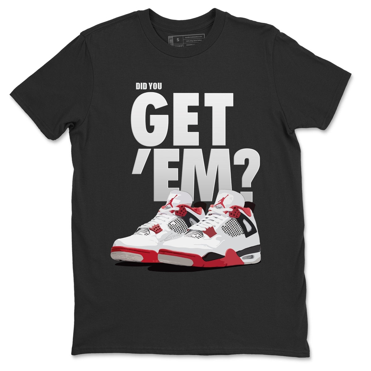 Jordan 4 Fire Red Shirt To Match Jordans Did You Get Em Drip Gear Zone Sneaker Tees Jordan 4 Fire Red Drip Gear Zone Drip Gear Zone Sneaker Matching Clothing Unisex Shirts