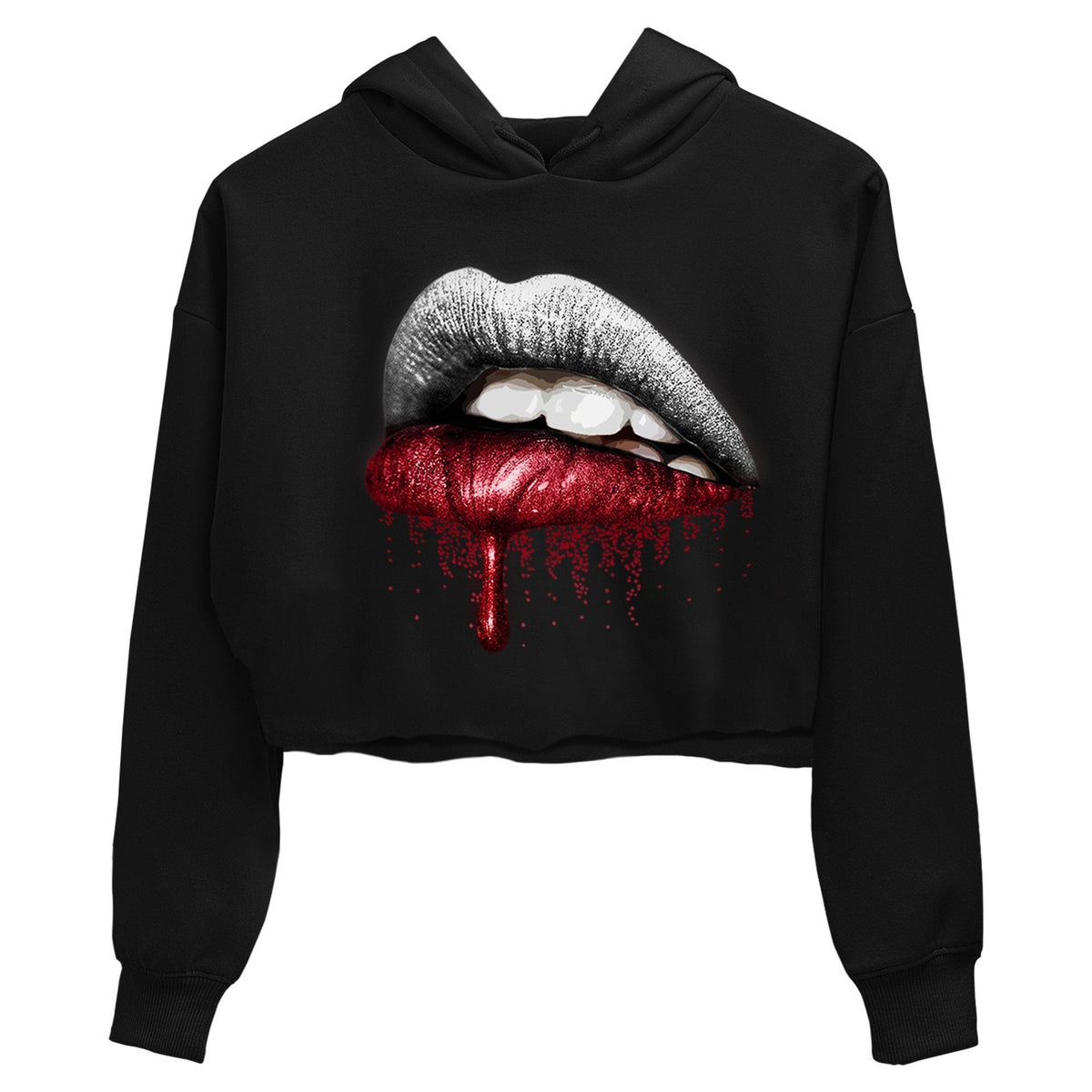 Jordan 4 Fire Red Sneaker Matching T-Shirt Dripping Lips Sneaker Tees Jordan 4 Fire Red Sneaker Release Tees Women's Shirts
