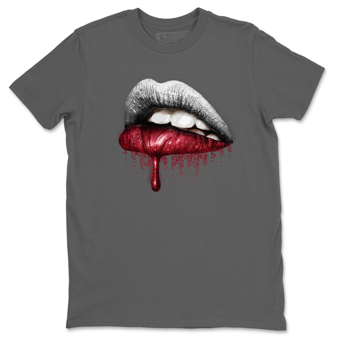 Jordan 4 Fire Red Shirt To Match Jordans Dripping Lips Sneaker Tees Jordan 4 Fire Red Drip Gear Zone Sneaker Matching Clothing Unisex Shirts