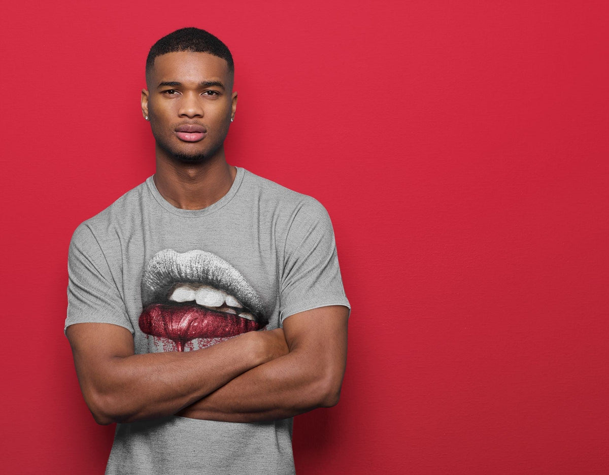 Jordan 4 Fire Red Shirt To Match Jordans Dripping Lips Sneaker Tees Jordan 4 Fire Red Drip Gear Zone Sneaker Matching Clothing Unisex Shirts