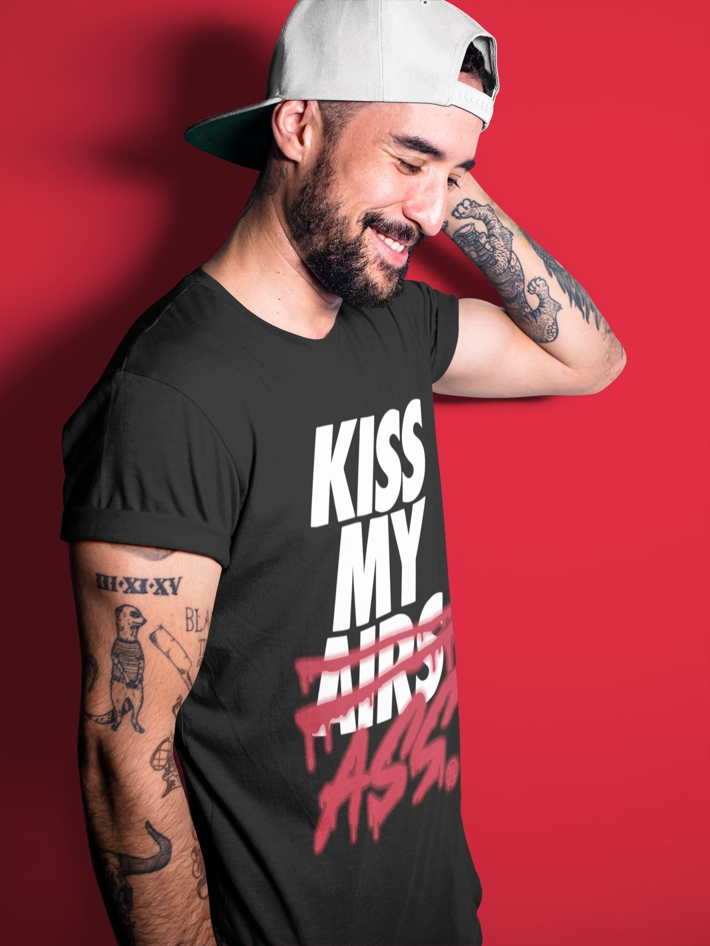 Jordan 4 Fire Red Shirt To Match Jordans Kiss My Ass Sneaker Tees Jordan 4 Fire Red Drip Gear Zone Sneaker Matching Clothing Unisex Shirts