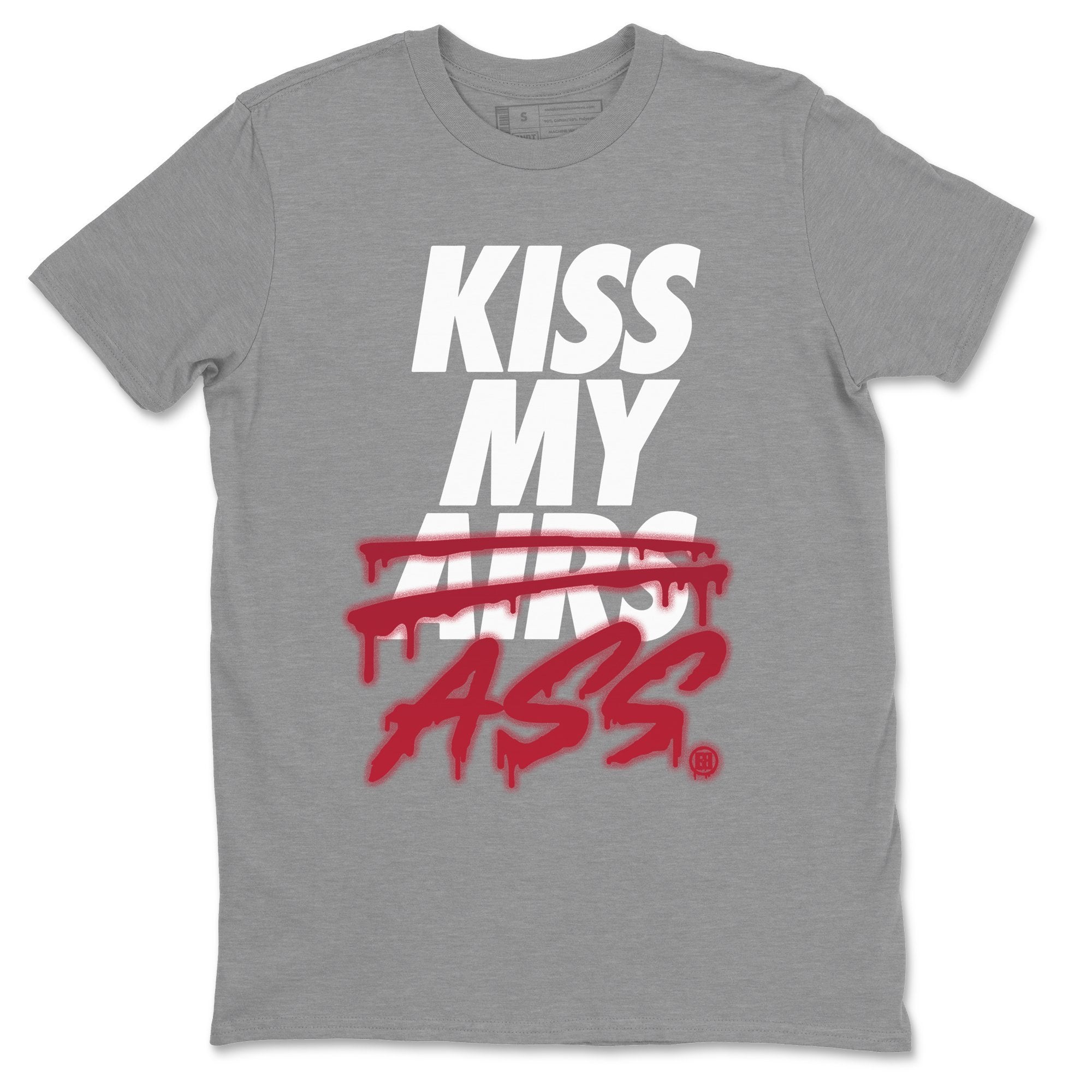 Jordan 4 Fire Red Shirt To Match Jordans Kiss My Ass Sneaker Tees Jordan 4 Fire Red Drip Gear Zone Sneaker Matching Clothing Unisex Shirts