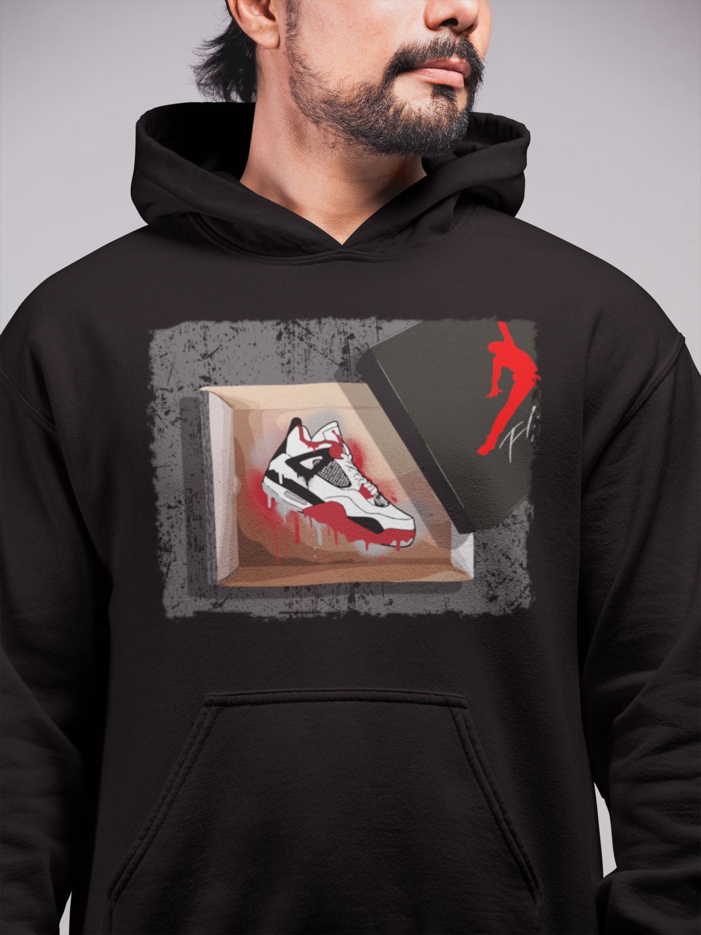 Jordan 4 Fire Red Shirt To Match Jordans New Kicks Sneaker Tees Jordan 4 Fire Red Drip Gear Zone Sneaker Matching Clothing Unisex Shirts