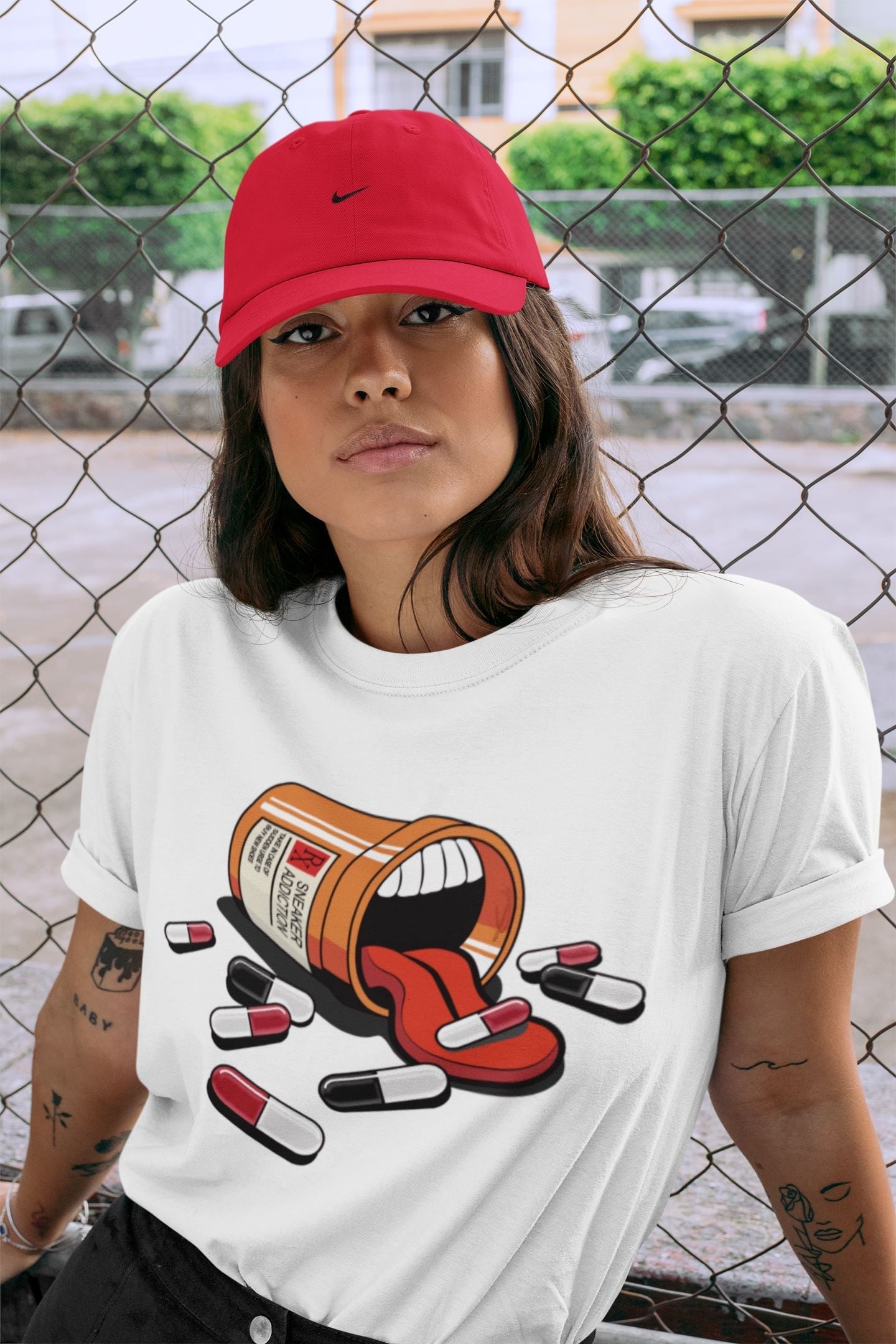 Jordan 4 Fire Red Shirt To Match Jordans Sneaker Addiction Sneaker Tees Jordan 4 Fire Red Drip Gear Zone Sneaker Matching Clothing Unisex Shirts