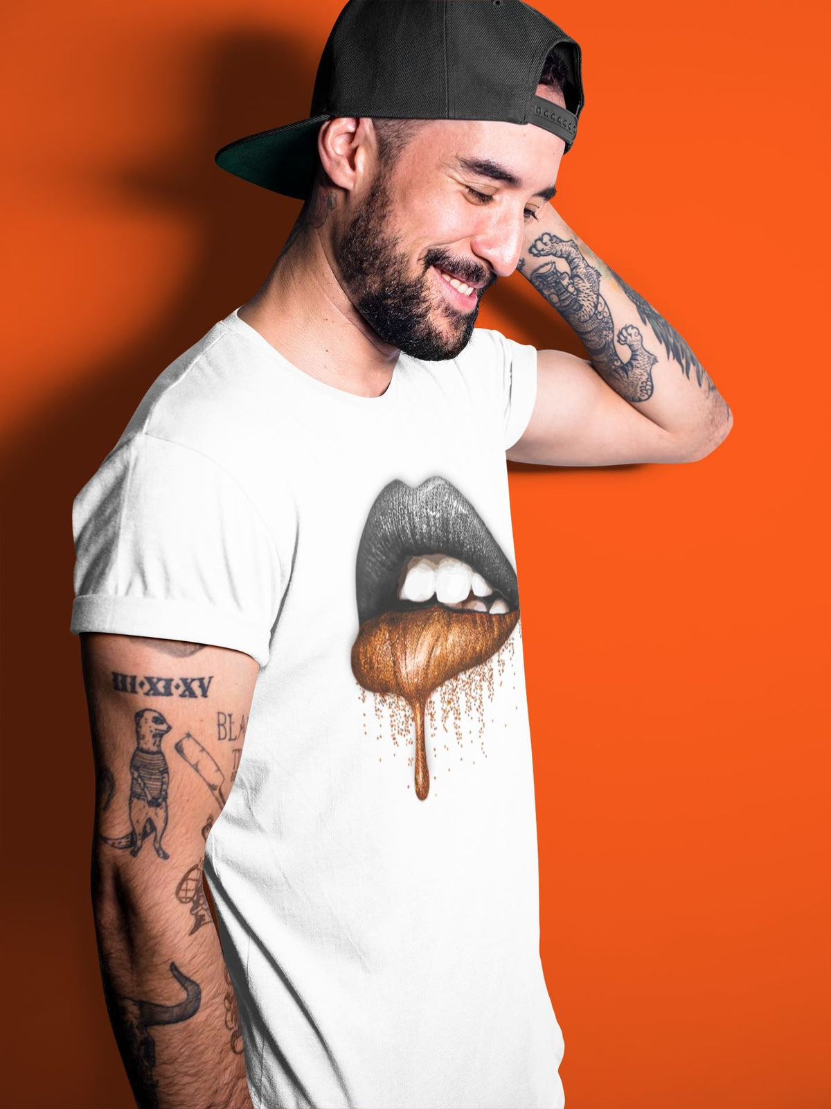 Jordan 4 Starfish Shirt To Match Jordans Dripping Lips Sneaker Tees Jordan 4 Starfish Drip Gear Zone Sneaker Matching Clothing Unisex Shirts