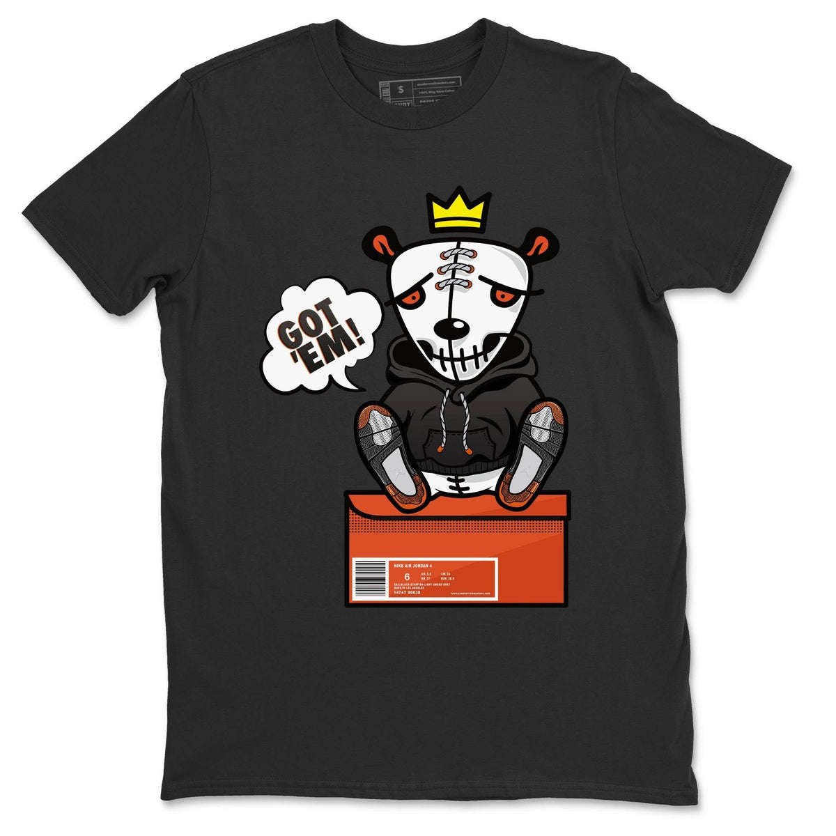 Jordan 4 Starfish Shirt To Match Jordans Got Em Sneaker Tees Jordan 4 Starfish Drip Gear Zone Sneaker Matching Clothing Unisex Shirts