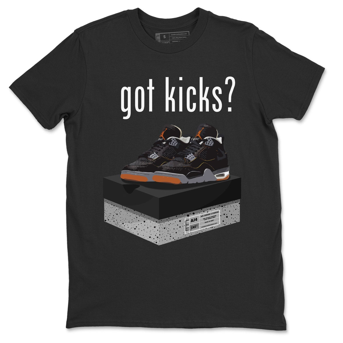 Jordan 4 Starfish Shirt To Match Jordans Got Kicks Sneaker Tees Jordan 4 Starfish Drip Gear Zone Sneaker Matching Clothing Unisex Shirts