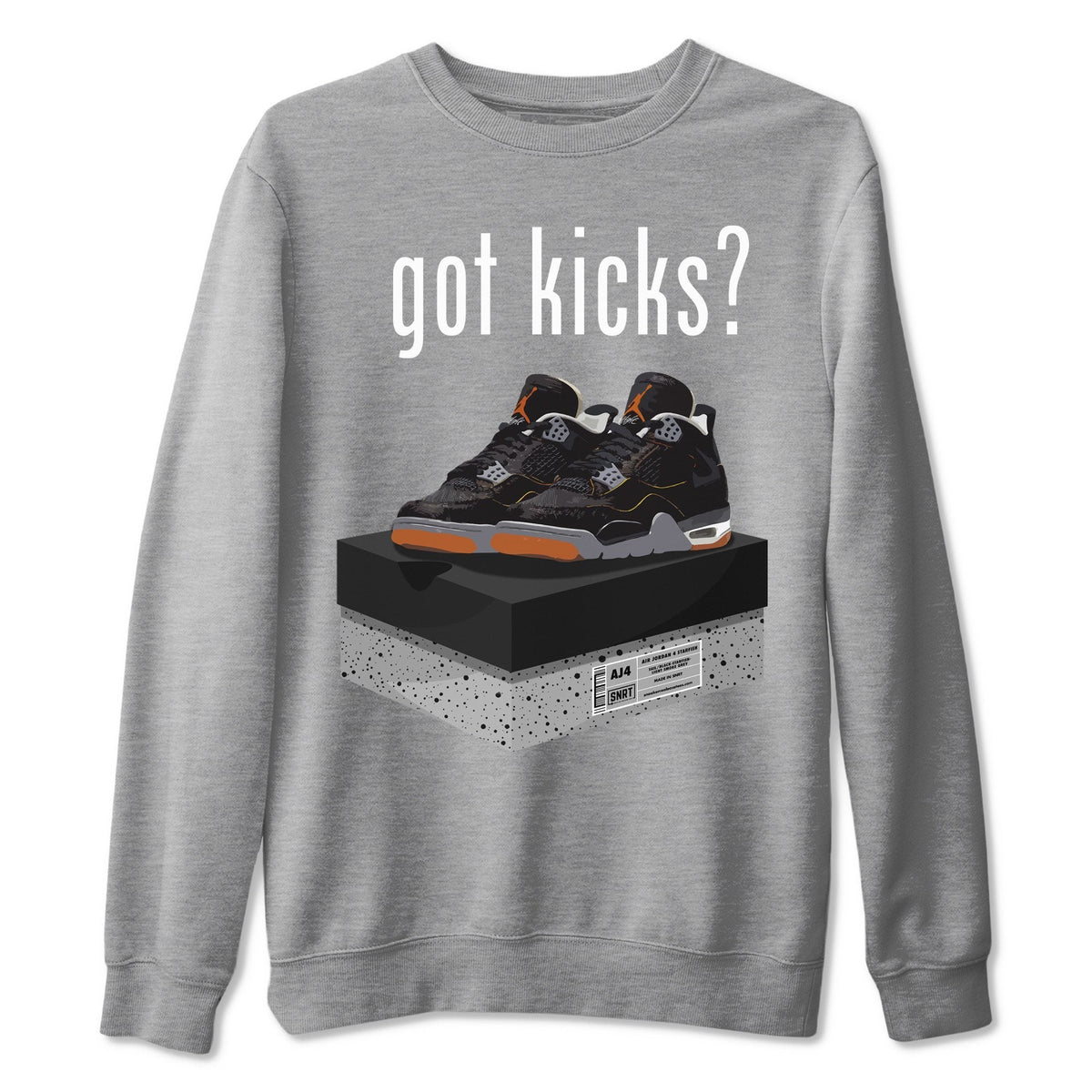 Jordan 4 Starfish Shirt To Match Jordans Got Kicks Sneaker Tees Jordan 4 Starfish Drip Gear Zone Sneaker Matching Clothing Unisex Shirts