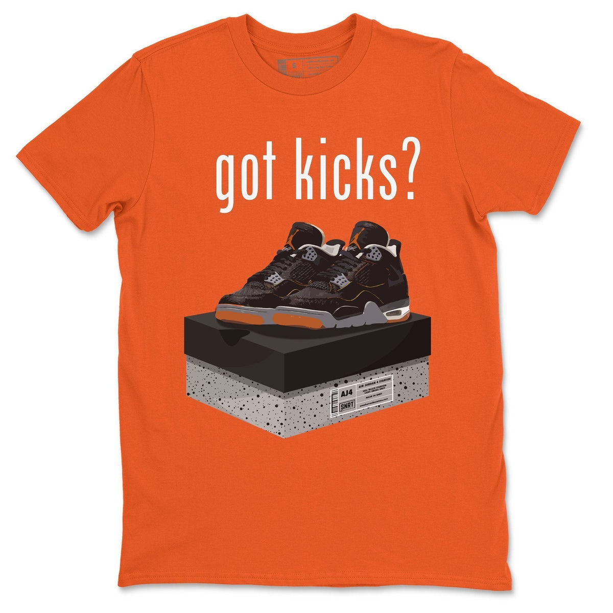 Jordan 4 Starfish Shirt To Match Jordans Got Kicks Sneaker Tees Jordan 4 Starfish Drip Gear Zone Sneaker Matching Clothing Unisex Shirts