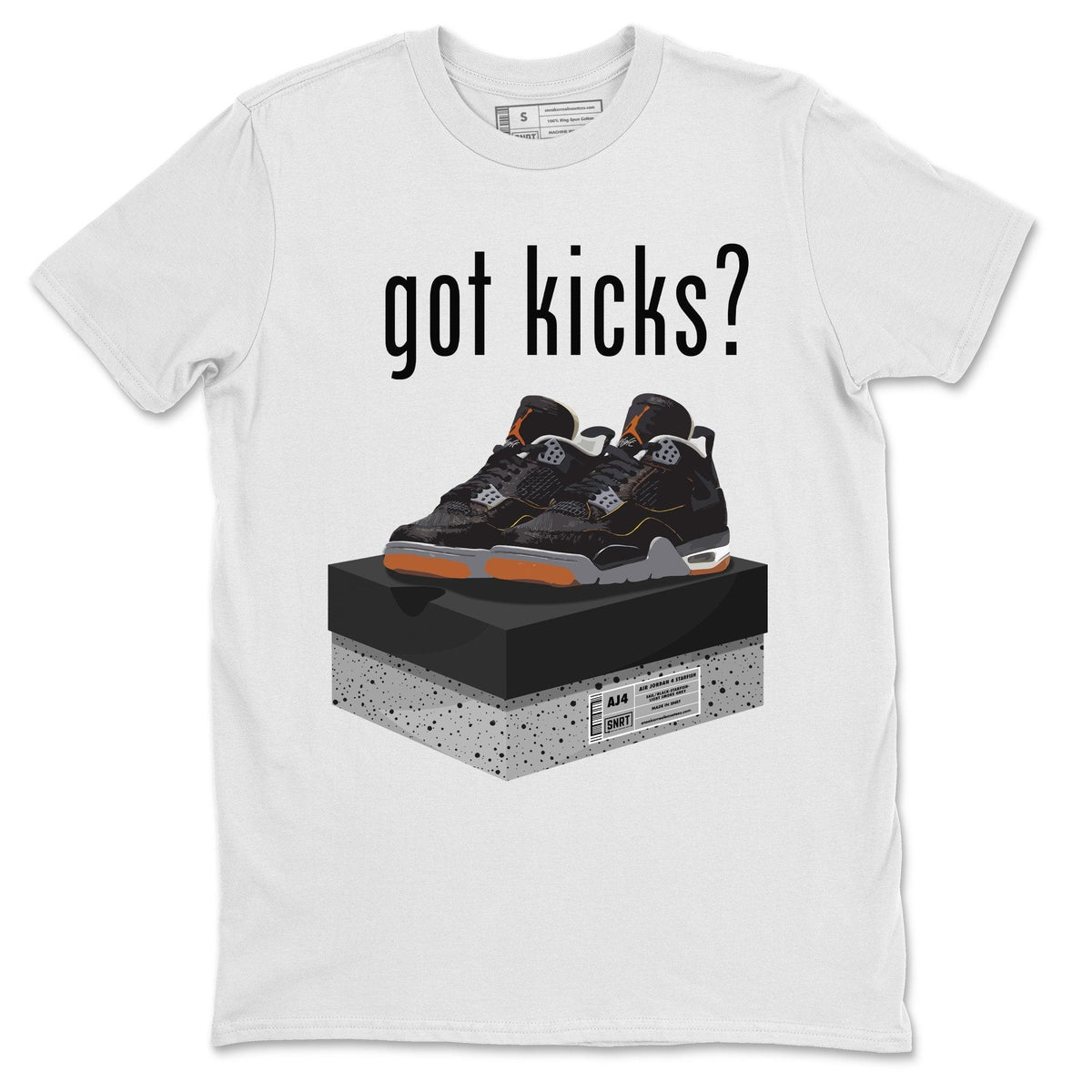 Jordan 4 Starfish Shirt To Match Jordans Got Kicks Sneaker Tees Jordan 4 Starfish Drip Gear Zone Sneaker Matching Clothing Unisex Shirts