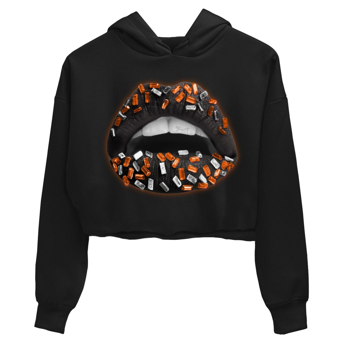 Jordan 4 Starfish Sneaker Matching T-Shirt Lips Jewel Sneaker Tees Jordan 4 Starfish Sneaker Release Tees Women's Shirts