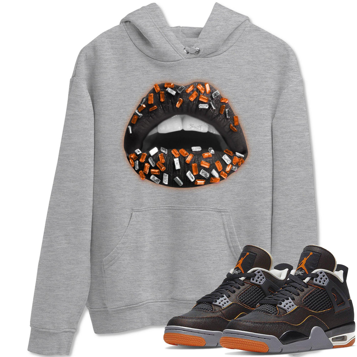 Jordan 4 Starfish Shirt To Match Jordans Lips Jewel Sneaker Tees Jordan 4 Starfish Drip Gear Zone Sneaker Matching Clothing Unisex Shirts