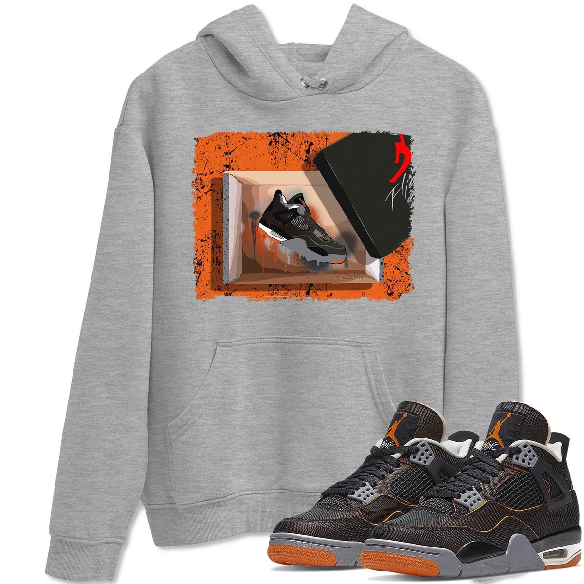 Jordan 4 Starfish Shirt To Match Jordans New Kicks Sneaker Tees Jordan 4 Starfish Drip Gear Zone Sneaker Matching Clothing Unisex Shirts