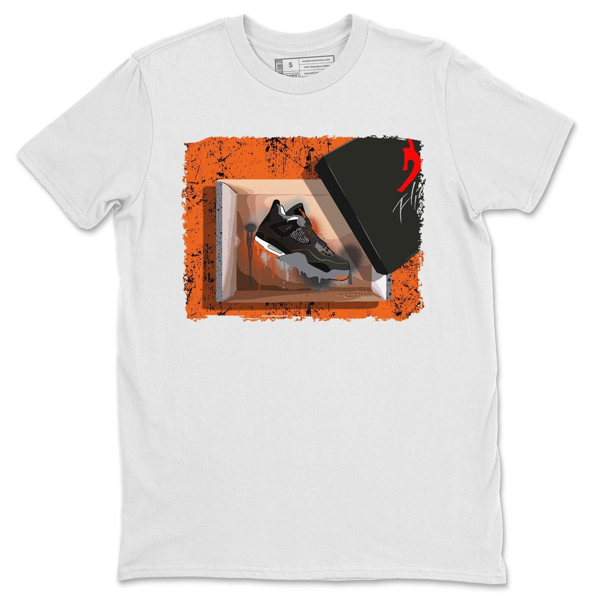 Jordan 4 Starfish Shirt To Match Jordans New Kicks Sneaker Tees Jordan 4 Starfish Drip Gear Zone Sneaker Matching Clothing Unisex Shirts